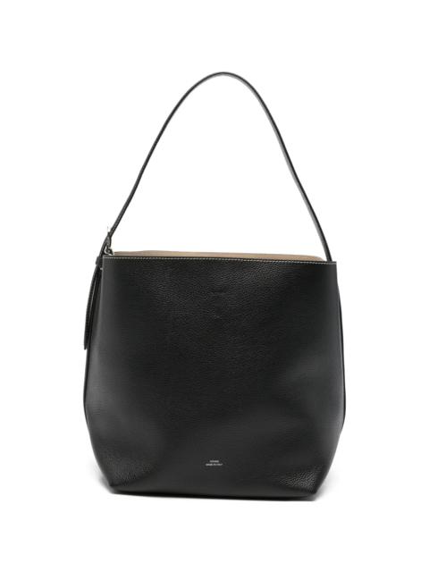 TOTEME Toteme Medium Belted Grained-leather Tote Bag