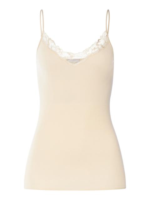 HANRO Belen Embroidered Cotton Camisole