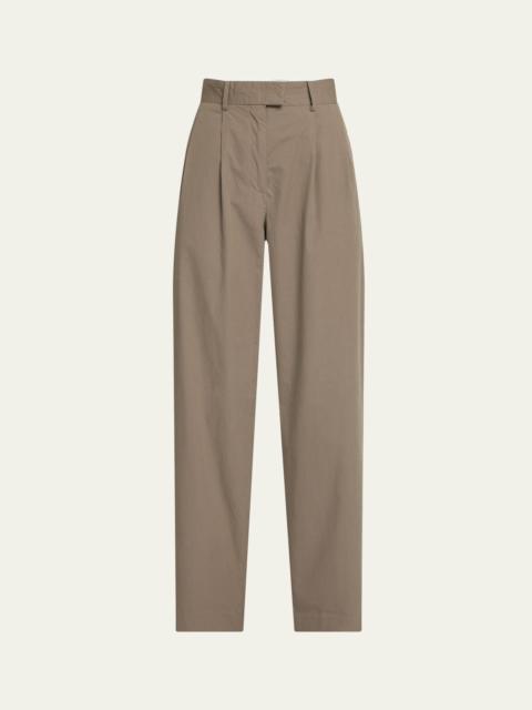 The Row Zalenka Pant in Cotton and Cashmere | REVERSIBLE