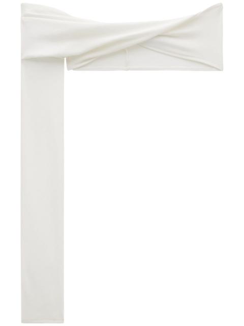 courrèges twist-detail one-shoulder top