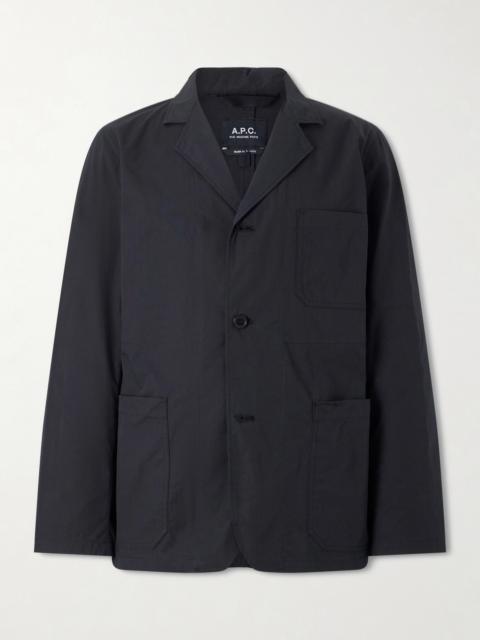 A.P.C. Phil Organic Cotton-Gabardine Blazer
