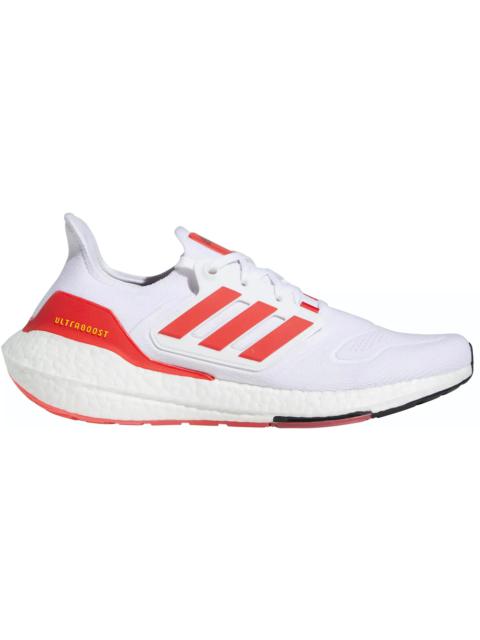 adidas Ultra Boost 22 White Vivid Red