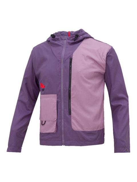 Men's Nike Lightweight Casual Sports Hooded Jacket Purple DA6695-553