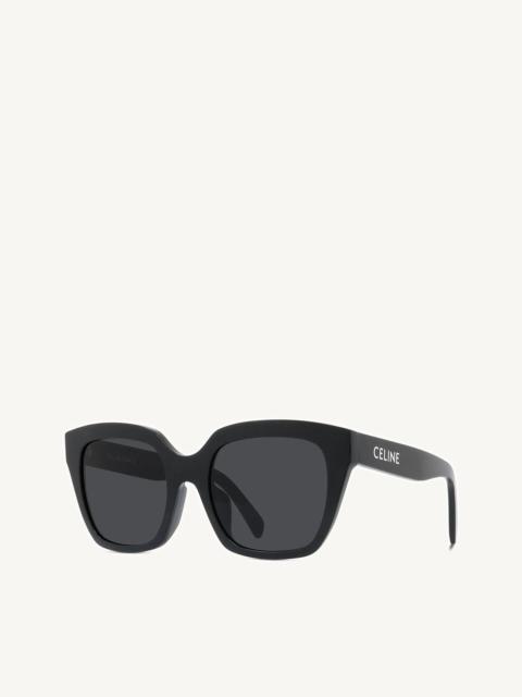 CELINE Celine CL40198F 5601A Shiny Sunglasses in Grey/Black