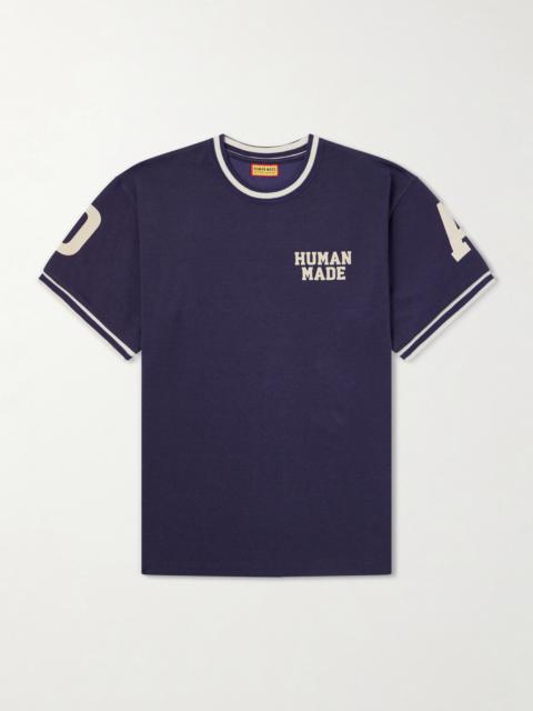 Human Made Logo-Print Jersey T-Shirt