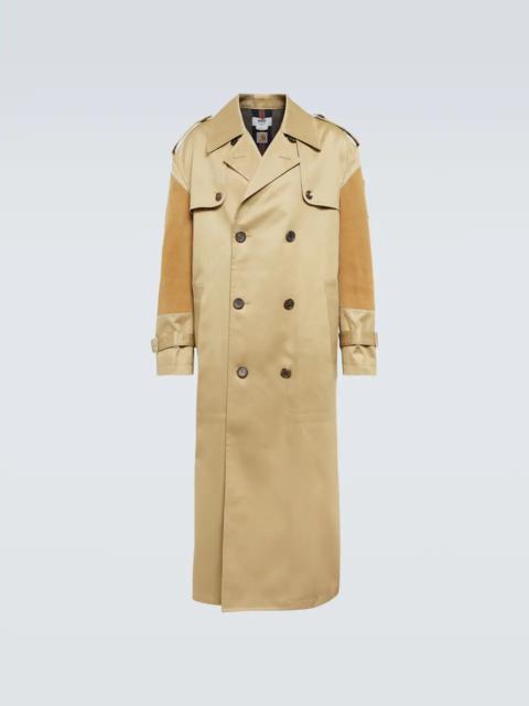 Junya Watanabe MAN x Carhartt panelled trench coat