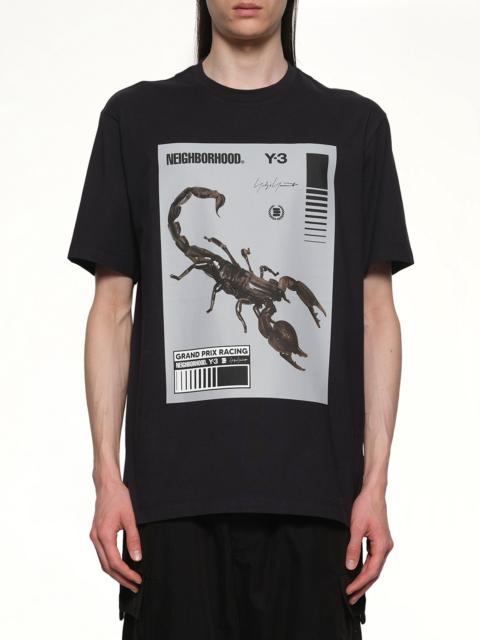 Y-3 Y-3 X NBHD Graphic T-Shirt in Black/Granite