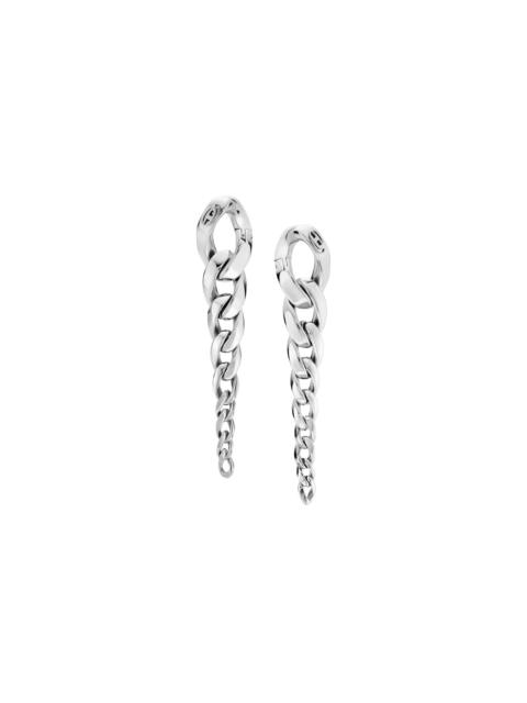 Diesel STAINLESS STEEL DROP EARRINGS