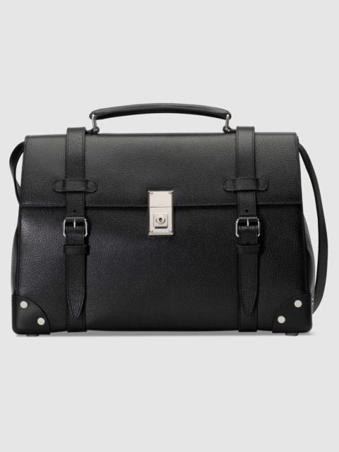 GUCCI Leather medium briefcase