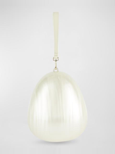 Simone Rocha Large Pearly Egg Crossbody Bag