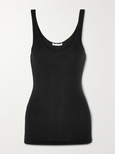 JAMES PERSE The Daily Ribbed Stretch-cotton Tank