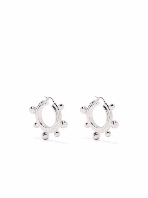 MISSOMA medium sphere hoop earrings