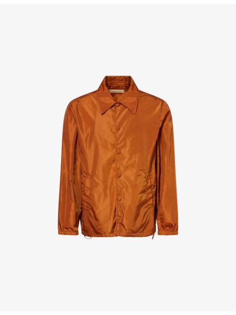 Dries Van Noten Vorries Collared Woven Jacket