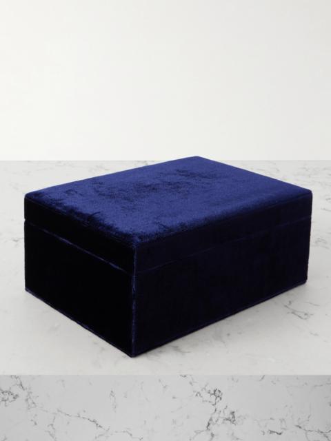 SOPHIE BILLE BRAHE Trésor Grande Velvet Jewelry Box