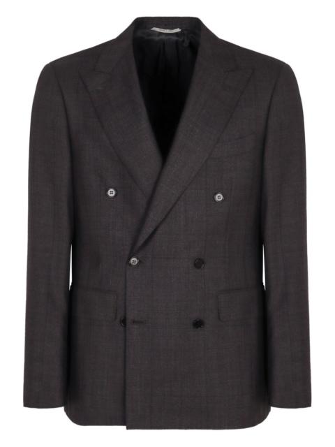 Canali double-breasted wool suit