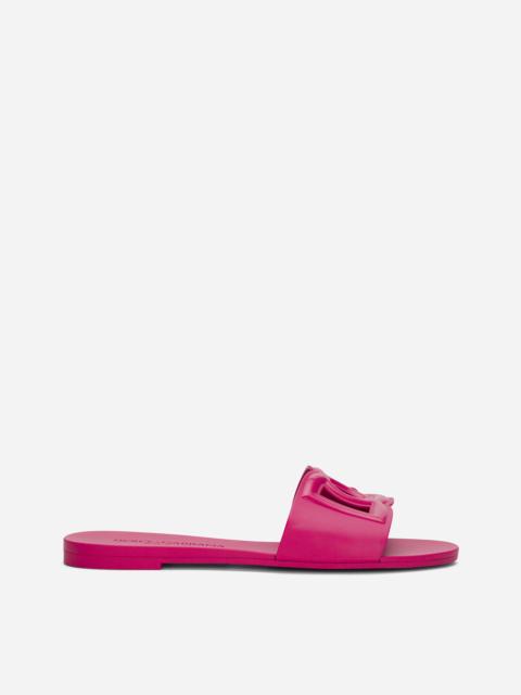 Dolce & Gabbana Rubber beachwear sliders