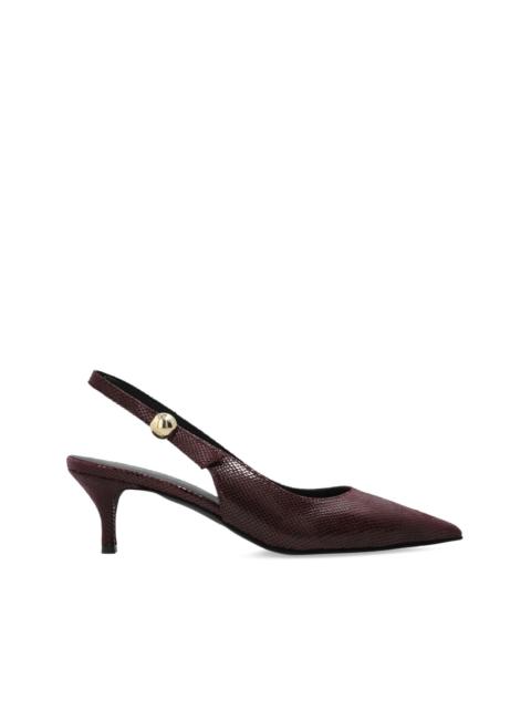 FURLA 65mm leather heeled pumps