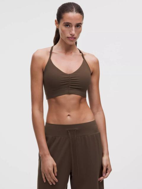 lululemon Flow Y Ruched Bra *Light Support, B/C Cup