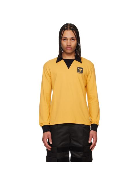 OLLY SHINDER Yellow Totem Polo