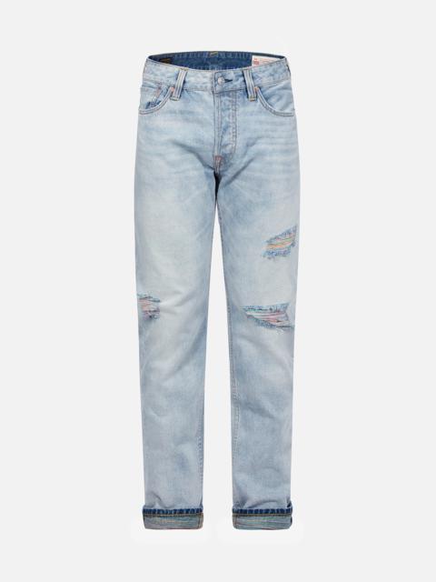 DISTRESSED SEAGULL POCKET SLIM FIT JEANS #2010