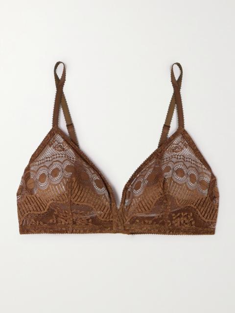 ERES Flore Fragrance Lace Soft-cup Triangle Bra