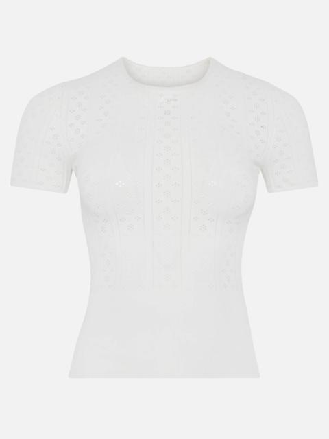 Pointelle Tee