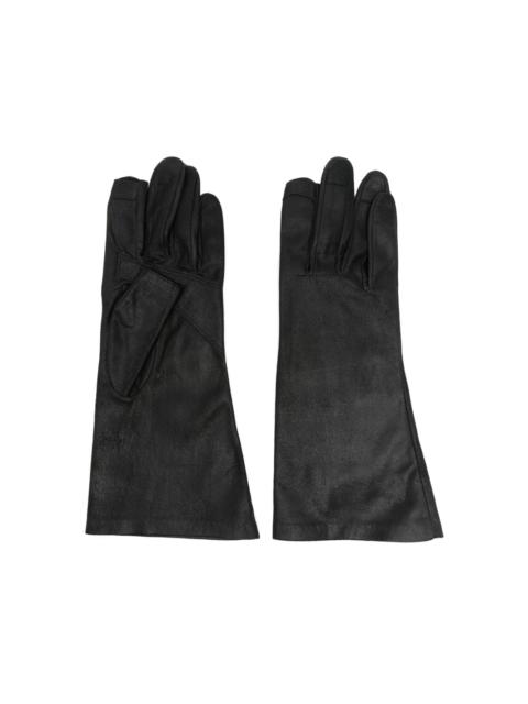 Rick Owens leather gloves