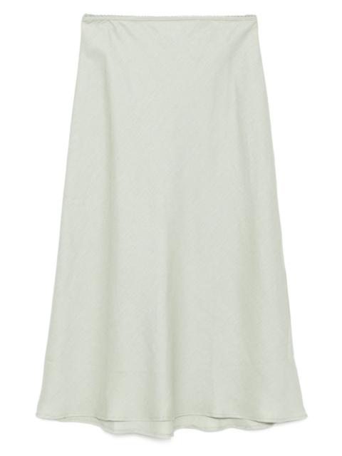 Reformation Layla linen skirt