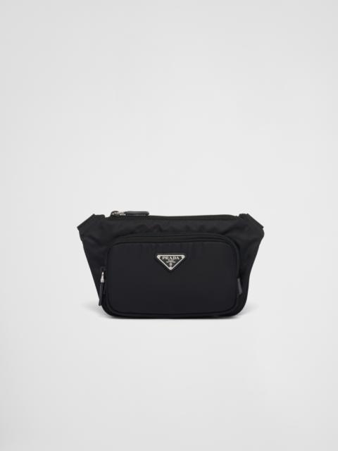 Re-Nylon and Saffiano leather shoulder bag