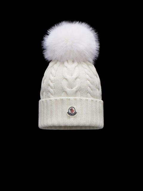 Moncler Beanie With Pom Pom