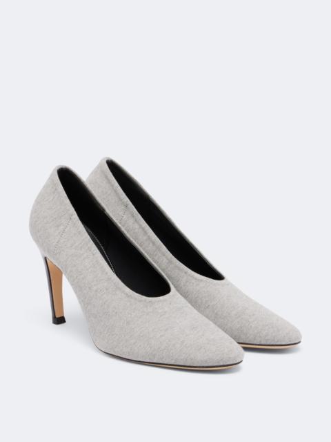 TOTEME Slip jersey pumps
