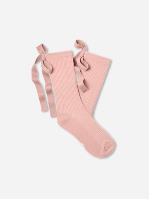 UGG ® Women's Serenella Novelty Bow Cotton Blend in Dusk
