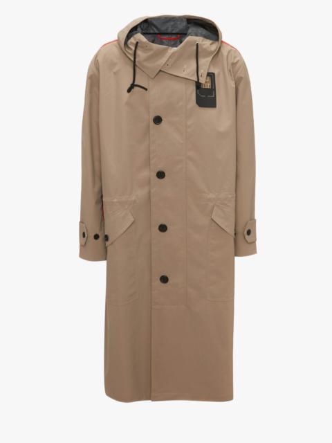 JW Anderson LONG COLOUR BLOCK PARKA