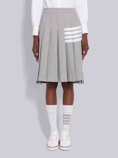 Thom Browne VARSITY PIQUE 4-BAR PLEATED FOOTBALL SKIRT