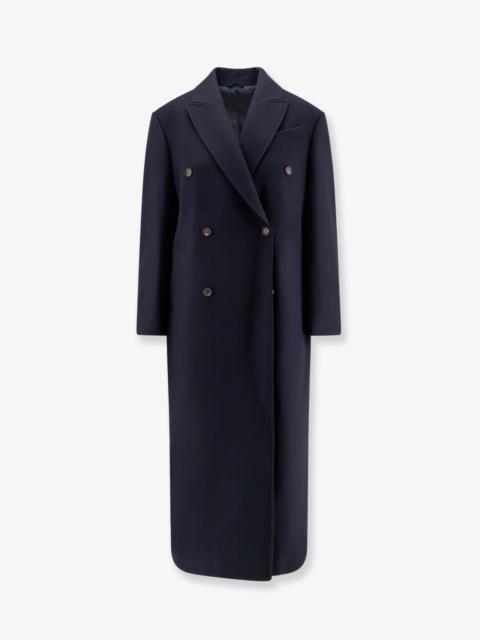 Brunello Cucinelli DOUBLE-BREASTED WOOL COAT