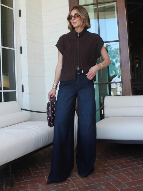 Splendid Splendid x @Cellajaneblog Wide Leg Jean