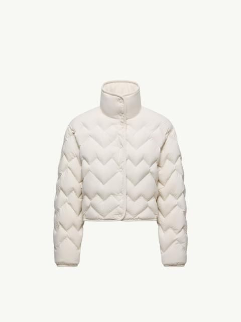 Moncler Senevee Heart-Quilted Short Down Jacket