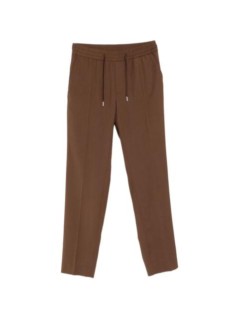 Sandro elasticated straight-leg trousers