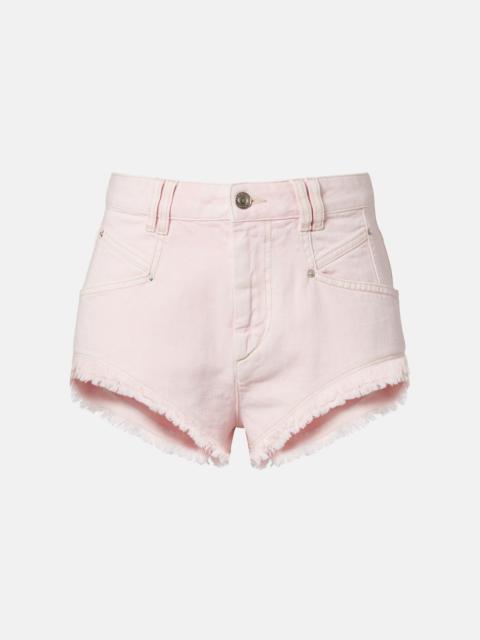 Isabel Marant Eneidala denim shorts