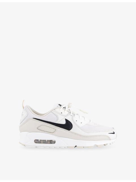 Nike Air Max 90 Leather And Mesh Trainers