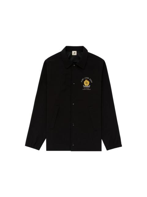 AIMÉ LEON DORE Aime Leon Dore x New Balance SONNY League Coaches Jacket Black