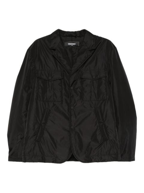 DSQUARED2 flap-pocket buttoned jacket