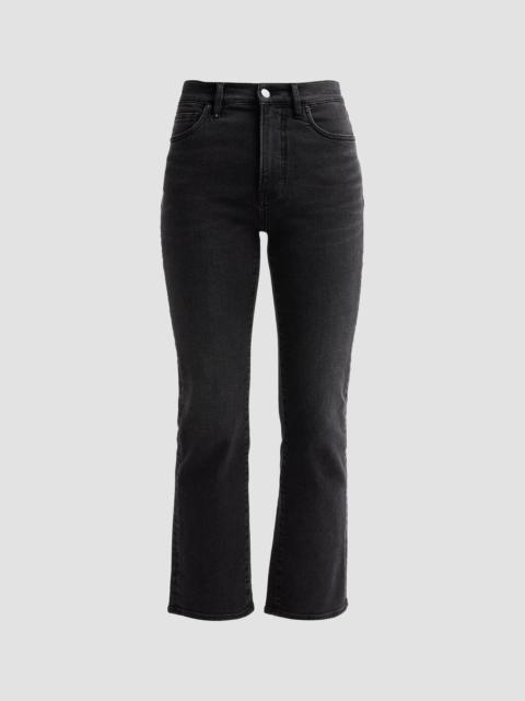 VERONICA BEARD Women's Milla High-Rise Straight-Leg Jeans - Washed Onyx