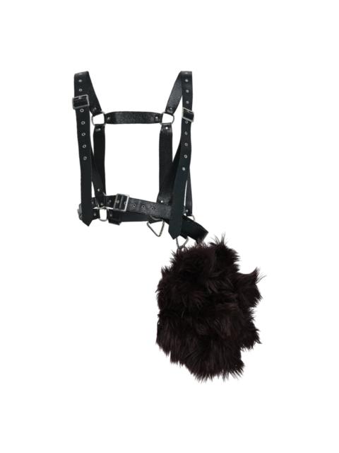 Noir Kei Ninomiya Fake Fur Vest