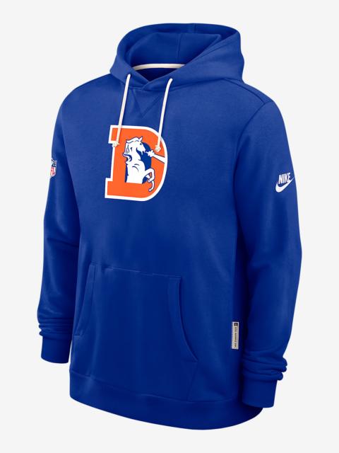 Nike Denver Broncos Alt Offensive Set Play Sideline Men's Nike Dri-FIT NFL Pullover Hoodie