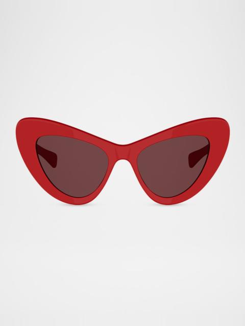 CELINE Triomphe Mini HD 52mm Cat-Eye Sunglasses