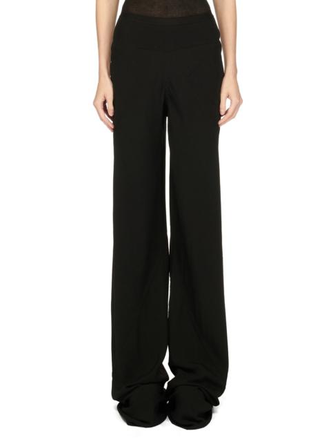 Rick Owens crepe trousers