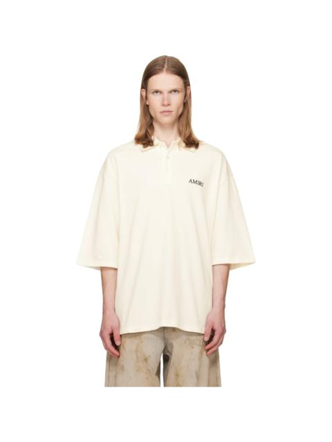 AMIRI Off-White 'AMIRI' Polo