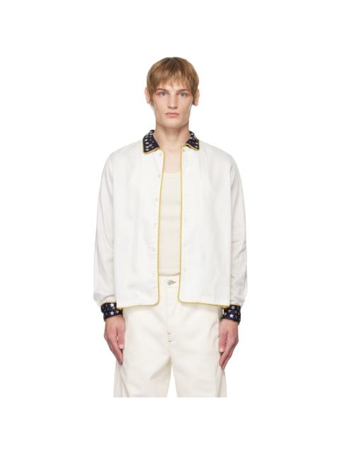 BODE Off-White Starry Pageant Shirt