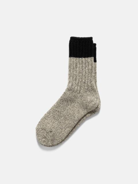 ROTOTO® R1536 Merino Wool Ragg Socks Black